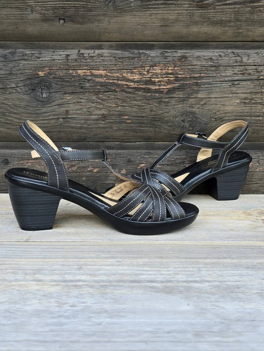 Naturalizer Brunie Y2K Office Siren Revival T-strap N5 Comfort Sandals 8.5M